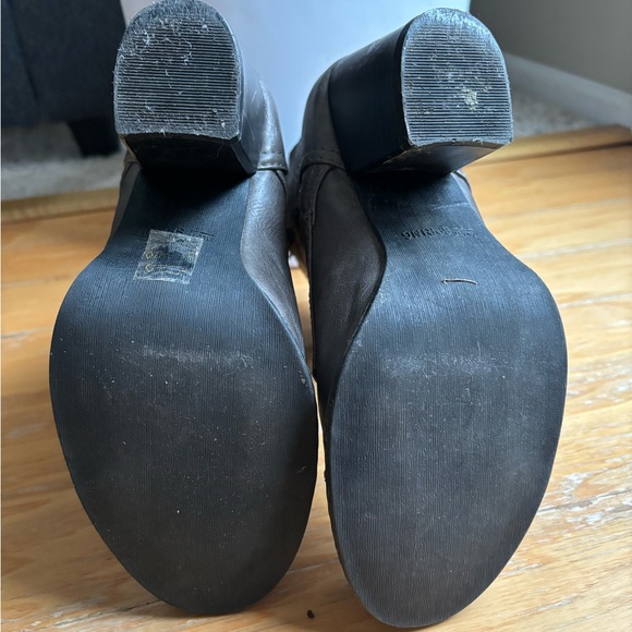 Lace-up gray/brown Boots - Picture 8 of 9